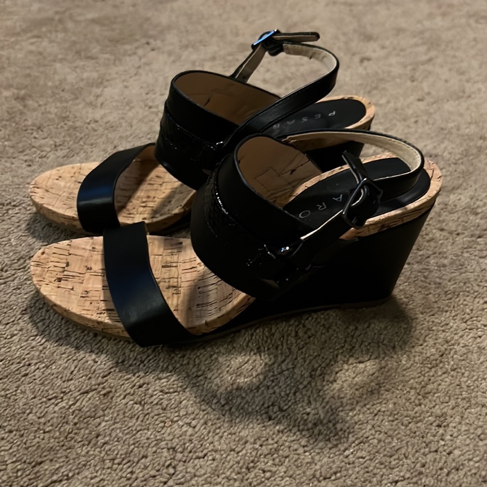Pesaro wedge sandals size 7.5 - Picture 3 of 9